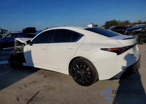 2021 Lexus Is 350 F Sport z USA, uszkodzony, nr VIN JTHGZ1B29M5041341